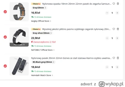 advert - Nie zamawiam zbyt często na ali więc się nie orientuję - czy jak mam trzech ...