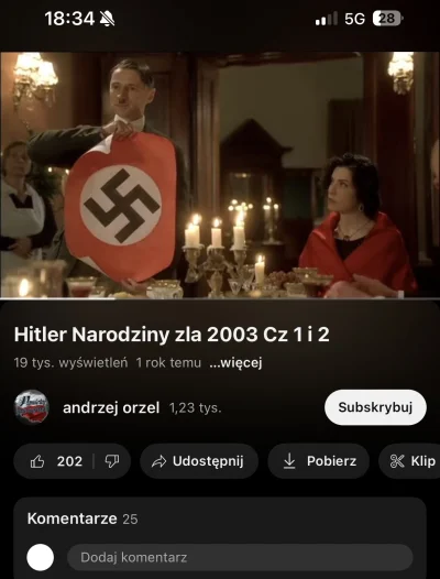 cffelson - Chuop ogląda film historyczny #historia