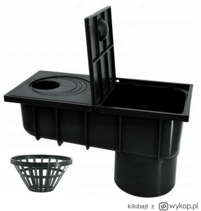 kilobajt - @excelfinance dodaj osadnik rynnowy z sitkiem, albo i dodatkowym filtrem z...