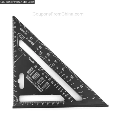 n____S - ❗ 7Inch Triangle Ruler Tool
〽️ Cena: 4.99 USD (dotąd najniższa w historii: 5...