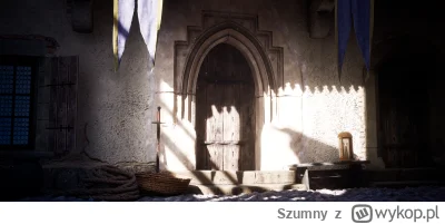 Szumny - O a wczoraj taki sobie portal machnąłem. Około 6h pracy 
#blender #zameknama...