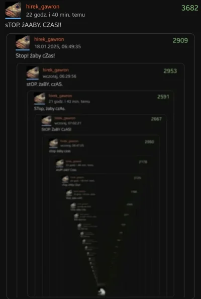 hirek_gawron - Stop! żabY czas