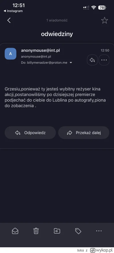 lskx - #raportzpanstwasrodka i cyk, groźba od gangu Olsena, tzn. teamu spocucha