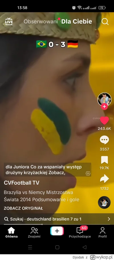 Djodak - Z rzeczy do których lubię powracać myślami to mundial 2014 i to jak #niemcy ...