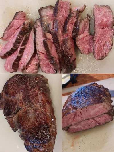 Glacial - #gotujzwykopem 
Takiego stejka sobie zrobiłem. Szanujecie, czy szkalujecie ...