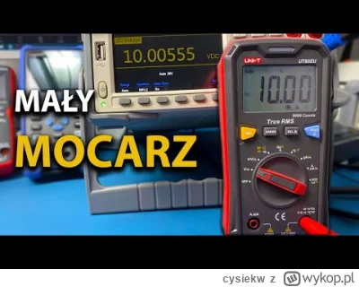 cysiekw - @FilipWWL: obejrzyj materiał kolegi mirka https://youtu.be/c6_4RK-YqH8
