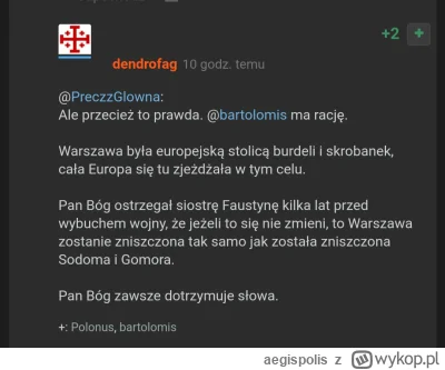 a.....s - >czyli Polacy dostawali po dupie podczas l i ll wojny bo nie wierzyli w Bog...