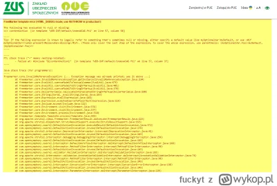 fuckyt - ZUS Down- awaria logowania do systemu ZUS