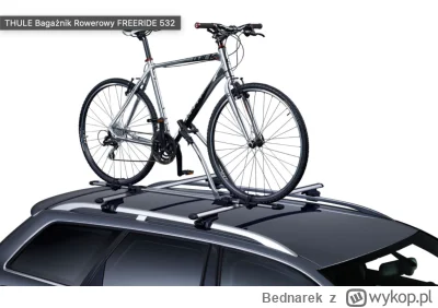 Bednarek - Mirki, czy taki bagażnik rowerowy Thule 532 można trzymać pod chmurką na d...