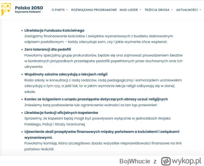 BojWhucie - #polska2050 #holownia