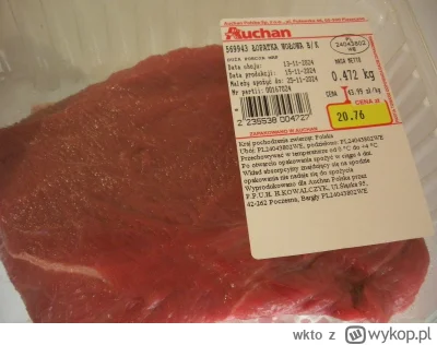 wkto - #listaproduktow
#lopatkawolowa Auchan #auchan
aktualny producent: P.P.U.H. H.K...