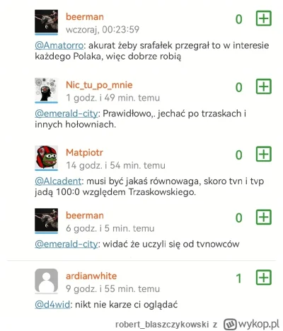 robert_blaszczykowski - Czytam komentarze na temat kanału zero i widzę że przez rok i...