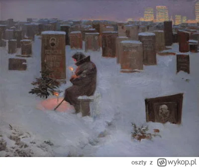 oszty - "New Year's Eve" Siergiej Andrijaka
#malarstwo #swieta