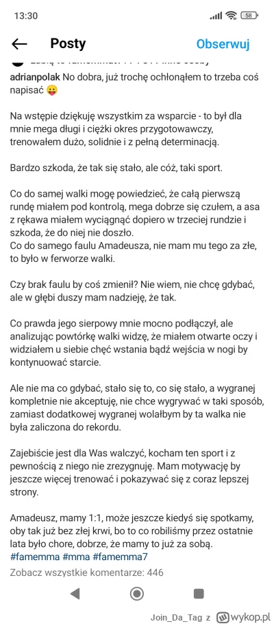 JoinDaTag - Tak się cofnąłem do starego posta Polaka po nokaucie od Ferrarki i...xDDD...