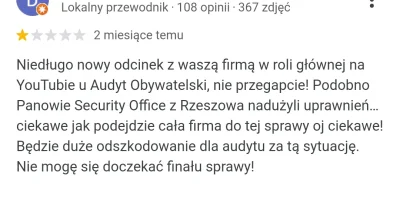 na_piechote - Jak to możliwe, że opinia dodana 2 miesiące temu a film z dzisiaj?