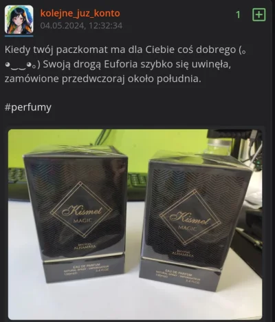 lecoffe - > Jak inni muszą Ci wybierać perfumy, to nie jesteś facetem ¯\(ツ)/¯
@kolejn...