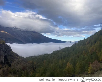 politycznie_niepoprawny - Zdjęcie z wczoraj. Włoskie Alpy.  Dolina Susy, zjazd z prze...