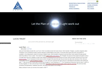 milliebobbybrown666 - @milliebobbybrown666: Lucis Trust, (Lucifer Trust) założone prz...