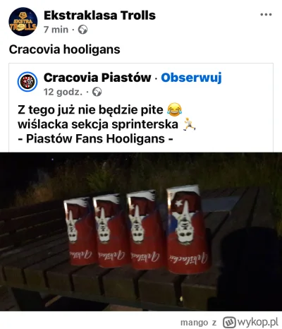 mango - Potężna zemsta zakompleksionej pasiastej kurtyzany za to iż 1.ligowa Wisła je...