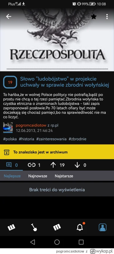 pogromcaidiotow - W 2013 popełniłem znalezisko o tym, że nawet PO nie chciało uznać r...