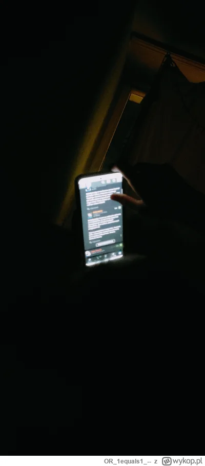 OR1equals1-- - #usunkonto człowiek chce iść spać a tu ktoś w piwnicy obok mirkuje sob...