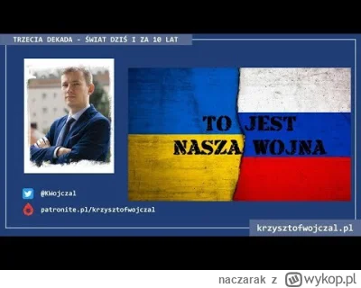 naczarak - @antywojo: 

W interesie Polski jest wygrana Ukrainy bo to jest nasza wojn...