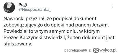 badreligion66 - #polityka A dwa dni wcześniej Czarnek powiedział że Nawrocki zapłacił...