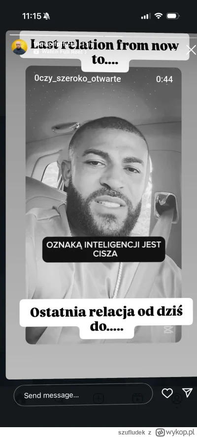 szufludek - #sebcel 
Cisza, tak?