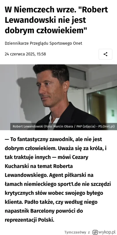 Tymczas0wy - Brawo Panie Cezary. Szkalowanie cuckolda zagranicą zawsze na propsie. 

...