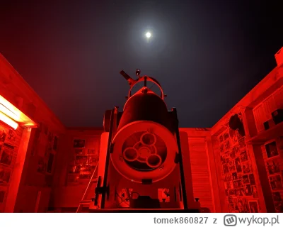 tomek860827 - U Taty w obserwatorium.
(Wczorajsze zakrycie gwiazdy przez Księżyc.)

#...