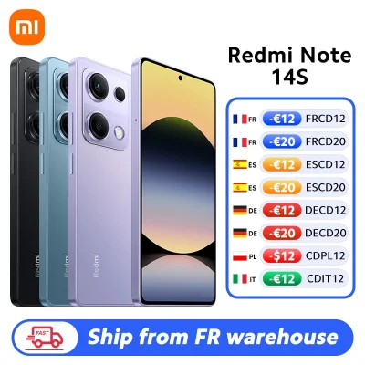 n____S - ❗ Xiaomi Redmi Note 14S 12/512GB Helio G99 Ultra 200MP [EU]
〽️ Cena: 191.71 ...