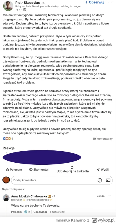 mirasKo-Kalwario - #programista15k #webdev #pracait #eldoradoit #pasjonat15k #program...