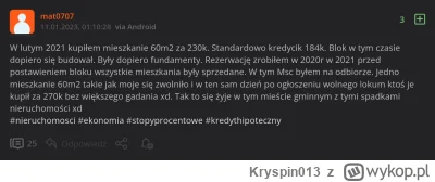 Kryspin013 - >@Kryspin013

    @mat0707: az se sprawdziłem twoje wpisy z początku kon...