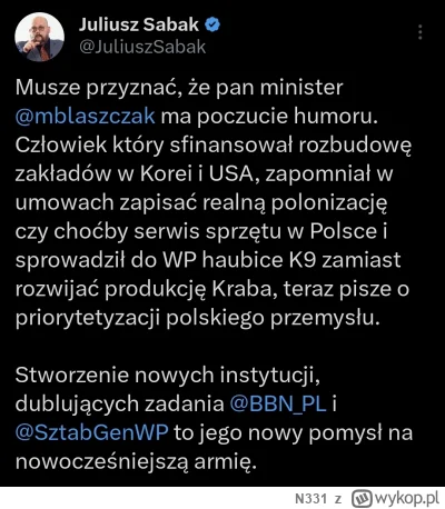 N331 - #polska #bekazpisu #afera #nikogo #polityka