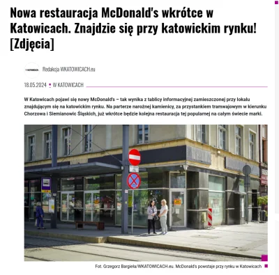 sylwke3100 - Uwaga ważna informacja - w Katowicach powstaje nowa restauracja ( ͡° ͜ʖ ...