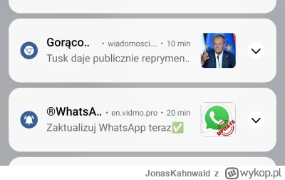 JonasKahnwald - Mireczki od pewnego czasu wyskakują mi jakieś spamerskie powiadomieni...