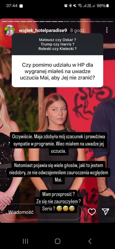 ttalko_ - #hotelparadise a ja głupia prawie że do wczoraj wierzyłam, że on NAPRAWDĘ w...