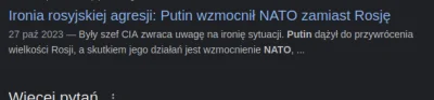 K.....i - >W pewnym sensie skłócił NATO

@patykiem_pisane: BZDURY PISZESZ
Jeszcze bar...