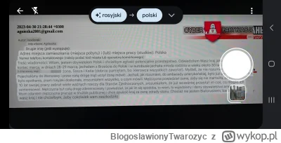 BlogoslawionyTwarozyc - Tłumaczenie tytułowego donosu.