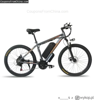 n____S - ❗ KETELES K820 36V 250W 15Ah 26inch Electric Bicycle [EU]
〽️ Cena: 879.99 US...