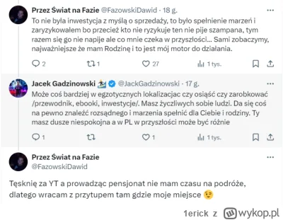 1erick - Faza wczoraj pod postem Jacka Gadzinowskiego odniósł się do sprzedaży Fazola...