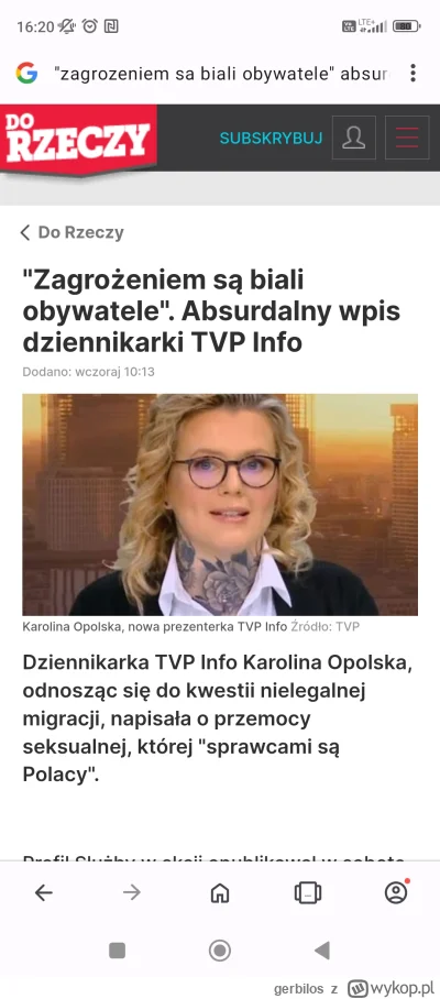 gerbilos - @Polejmnie czemu tak dziwnie wycięty screen? Wstydzisz się źródła?