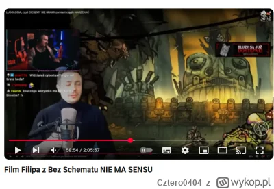 Cztero0404 - A więc #kiszak najpierw spłyca pewne rzeczy o którym dziwnym trafem mówi...