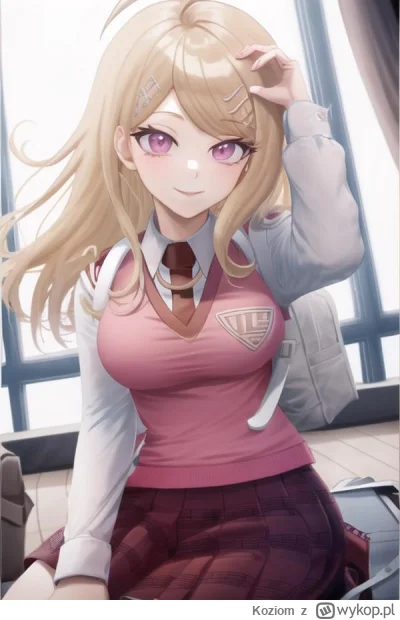 Koziom - #anime #randomanimeshit #danganronpa #kaedeakamatsu #codziennakaede