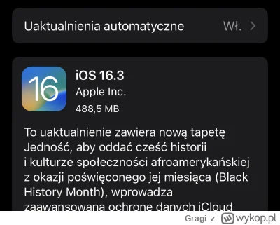 Gragi - #apple do nowego ios 16.3 dodali nowe tapety są świetne   #iphone #heheszki