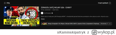 xKaminskipatryk - #wojna 
Naczelny ekspert od geopolityki, ekonomii, finansów i bóg w...