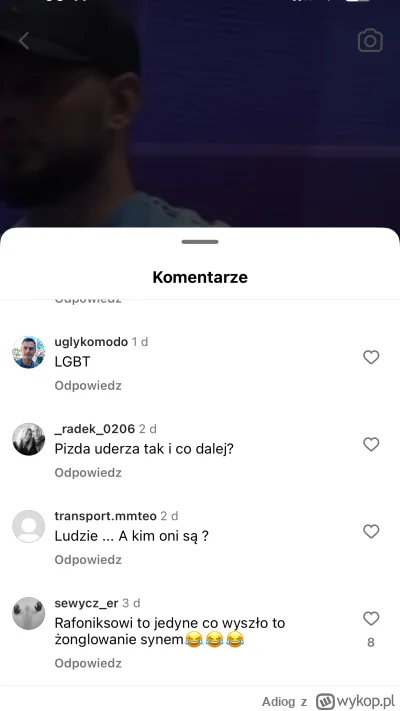 Adiog - Komentarze normikow z insta kiedy widza łokcia typa w ciąży na przecpanym prz...