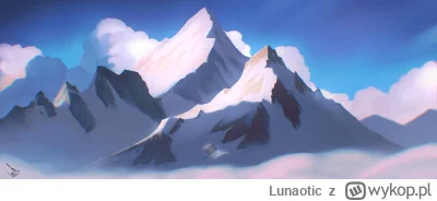 Lunaotic - Góry na zamowienie jako banner (｡◕‿‿◕｡)
#tworczoscwlasna #sztuka #chwalesi...