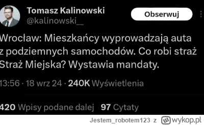 Jestem_robotem123 - Jak to police man zaczepia mnie? przeciez mam prawo blokować swoi...