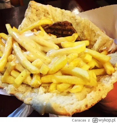 Caracas - Pierwszego dnia Bóg stworzył świat a drugiego frytburgera

#szczecin #foodp...